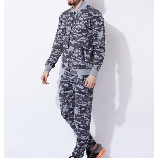 grey sweatsuit